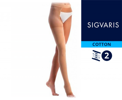 34047 Чулки компрессионные Sigvaris 2класс, закрытый мыс М/Д+ беж 